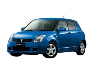 Suzuki Swift II, правый руль (2004-2010)