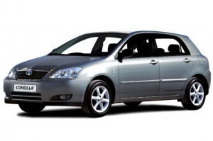 Toyota Corolla IX E120 5D хетчбек FWD, правый руль (2000-2006)