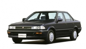 Toyota Corolla E90 седан, правый руль (1987-1991)